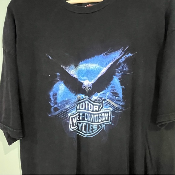 Harley-Davidson Black Cotton Tee - Picture 8 of 8